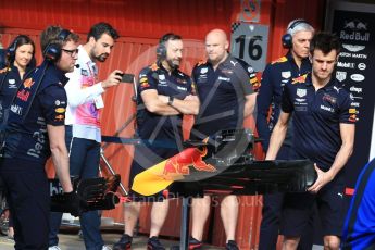 World © Octane Photographic Ltd. Formula 1 – In season test 1, day 2. Aston Martin Red Bull Racing TAG Heuer RB14 – Jake Dennis. Circuit de Barcelona-Catalunya, Spain. Wednesday 16th May 2018.