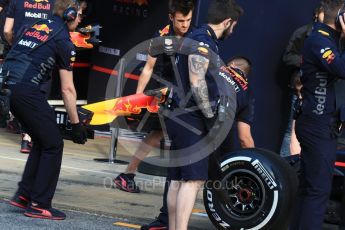World © Octane Photographic Ltd. Formula 1 – In season test 1, day 2. Aston Martin Red Bull Racing TAG Heuer RB14 – Jake Dennis. Circuit de Barcelona-Catalunya, Spain. Wednesday 16th May 2018.