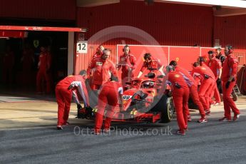 World © Octane Photographic Ltd. Formula 1 – In season test 1, day 2. Scuderia Ferrari SF71-H – Antonio Giovinazzi. Circuit de Barcelona-Catalunya, Spain. Wednesday 16th May 2018.