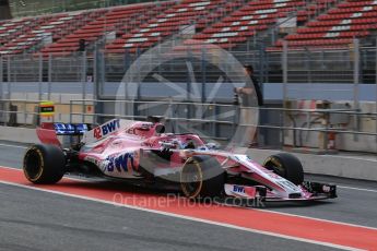 World © Octane Photographic Ltd. Formula 1 – In season test 1, day 2. Sahara Force India VJM11 - Nicholas Latifi. Circuit de Barcelona-Catalunya, Spain. Wednesday 16th May 2018.