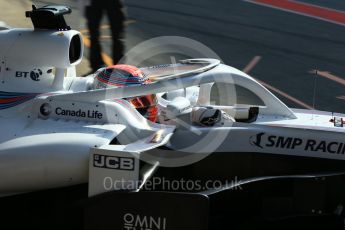 World © Octane Photographic Ltd. Formula 1 – In season test 1, day 2. Williams Martini Racing FW41 – Robert Kubica. Circuit de Barcelona-Catalunya, Spain. Wednesday 16th May 2018.