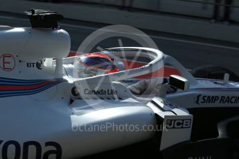 World © Octane Photographic Ltd. Formula 1 – In season test 1, day 2. Williams Martini Racing FW41 – Robert Kubica. Circuit de Barcelona-Catalunya, Spain. Wednesday 16th May 2018.
