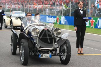 World © Octane Photographic Ltd. Formula 1 – Italian GP - Drivers Parade. Atmosphere. Autodromo Nazionale di Monza, Monza, Italy. Sunday 2nd September 2018.