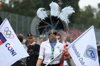 World © Octane Photographic Ltd. Formula 1 – Italian GP - Drivers Parade. Atmosphere. Autodromo Nazionale di Monza, Monza, Italy. Sunday 2nd September 2018.