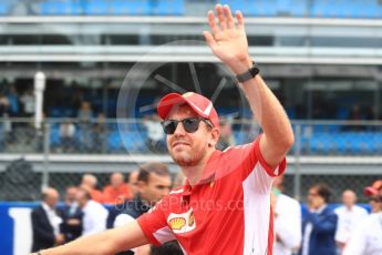 World © Octane Photographic Ltd. Formula 1 – Italian GP - Drivers Parade. Scuderia Ferrari SF71-H – Sebastian Vettel. Autodromo Nazionale di Monza, Monza, Italy. Sunday 2nd September 2018.
