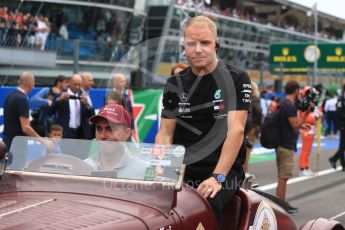 World © Octane Photographic Ltd. Formula 1 – Italian GP - Drivers Parade. Mercedes AMG Petronas Motorsport AMG F1 W09 EQ Power+ - Valtteri Bottas. Autodromo Nazionale di Monza, Monza, Italy. Sunday 2nd September 2018.