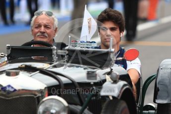 World © Octane Photographic Ltd. Formula 1 – Italian GP - Drivers Parade. Williams Martini Racing FW41 – Lance Stroll. Autodromo Nazionale di Monza, Monza, Italy. Sunday 2nd September 2018.