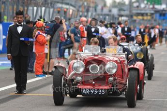 World © Octane Photographic Ltd. Formula 1 – Italian GP - Drivers Parade. Williams Martini Racing FW41 – Sergey Sirotkin. Autodromo Nazionale di Monza, Monza, Italy. Sunday 2nd September 2018.