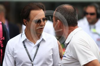 World © Octane Photographic Ltd. Formula 1 - Italian GP - Paddock. Felipe Massa. Autodromo Nazionale di Monza, Monza, Italy. Sunday 2nd September 2018.