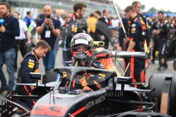 World © Octane Photographic Ltd. Formula 1 – Italian GP - Grid. Aston Martin Red Bull Racing TAG Heuer RB14 – Max Verstappen. Autodromo Nazionale di Monza, Monza, Italy. Sunday 2nd September 2018.