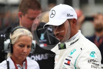 World © Octane Photographic Ltd. Formula 1 – Italian GP - Grid. Mercedes AMG Petronas Motorsport AMG F1 W09 EQ Power+ - Lewis Hamilton. Autodromo Nazionale di Monza, Monza, Italy. Sunday 2nd September 2018.