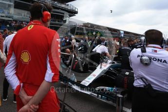 World © Octane Photographic Ltd. Formula 1 - Italian GP - Grid. Mattia Binotto – Chief Technical Officer - Scuderia Ferrari. Autodromo Nazionale di Monza, Monza, Italy. Sunday 2nd September 2018.