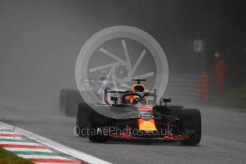 World © Octane Photographic Ltd. Formula 1 – Italian GP - Practice 1. Aston Martin Red Bull Racing TAG Heuer RB14 – Daniel Ricciardo. Autodromo Nazionale di Monza, Monza, Italy. Friday 31st August 2018.