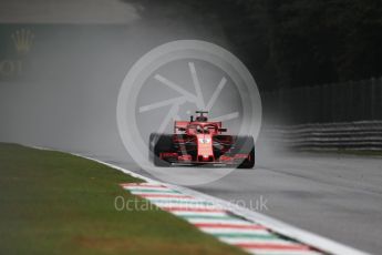 World © Octane Photographic Ltd. Formula 1 – Italian GP - Practice 1. Scuderia Ferrari SF71-H – Sebastian Vettel. Autodromo Nazionale di Monza, Monza, Italy. Friday 31st August 2018.