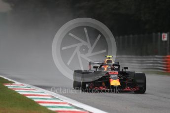 World © Octane Photographic Ltd. Formula 1 – Italian GP - Practice 1. Aston Martin Red Bull Racing TAG Heuer RB14 – Max Verstappen. Autodromo Nazionale di Monza, Monza, Italy. Friday 31st August 2018.