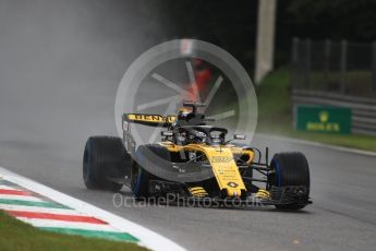 World © Octane Photographic Ltd. Formula 1 – Italian GP - Practice 1. Renault Sport F1 Team RS18 – Nico Hulkenberg. Autodromo Nazionale di Monza, Monza, Italy. Friday 31st August 2018.