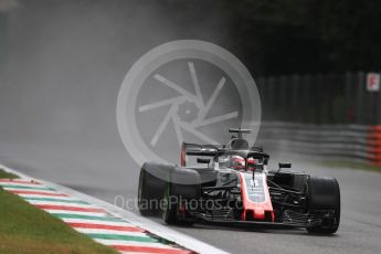 World © Octane Photographic Ltd. Formula 1 – Italian GP - Practice 1. Haas F1 Team VF-18 – Romain Grosjean. Autodromo Nazionale di Monza, Monza, Italy. Friday 31st August 2018.