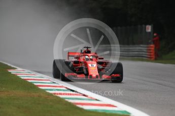 World © Octane Photographic Ltd. Formula 1 – Italian GP - Practice 1. Scuderia Ferrari SF71-H – Sebastian Vettel. Autodromo Nazionale di Monza, Monza, Italy. Friday 31st August 2018.