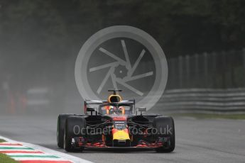 World © Octane Photographic Ltd. Formula 1 – Italian GP - Practice 1. Aston Martin Red Bull Racing TAG Heuer RB14 – Daniel Ricciardo. Autodromo Nazionale di Monza, Monza, Italy. Friday 31st August 2018.