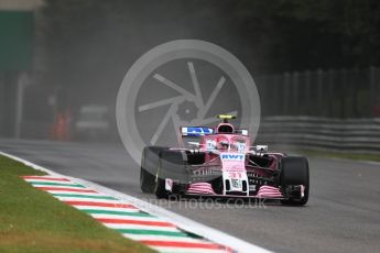 World © Octane Photographic Ltd. Formula 1 – Italian GP - Practice 1. Racing Point Force India VJM11 - Esteban Ocon. Autodromo Nazionale di Monza, Monza, Italy. Friday 31st August 2018.