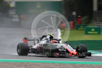 World © Octane Photographic Ltd. Formula 1 – Italian GP - Practice 1. Haas F1 Team VF-18 – Kevin Magnussen. Autodromo Nazionale di Monza, Monza, Italy. Friday 31st August 2018.