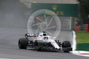 World © Octane Photographic Ltd. Formula 1 – Italian GP - Practice 1. Williams Martini Racing FW41 – Lance Stroll. Autodromo Nazionale di Monza, Monza, Italy. Friday 31st August 2018.