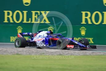 World © Octane Photographic Ltd. Formula 1 – Italian GP - Practice 1. Scuderia Toro Rosso STR13 – Pierre Gasly. Autodromo Nazionale di Monza, Monza, Italy. Friday 31st August 2018.