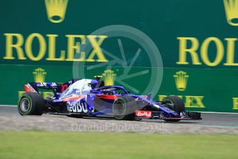 World © Octane Photographic Ltd. Formula 1 – Italian GP - Practice 1. Scuderia Toro Rosso STR13 – Pierre Gasly. Autodromo Nazionale di Monza, Monza, Italy. Friday 31st August 2018.