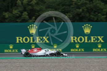 World © Octane Photographic Ltd. Formula 1 – Italian GP - Practice 1. Alfa Romeo Sauber F1 Team C37 – Charles Leclerc. Autodromo Nazionale di Monza, Monza, Italy. Friday 31st August 2018.