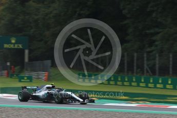 World © Octane Photographic Ltd. Formula 1 – Italian GP - Practice 1. Mercedes AMG Petronas Motorsport AMG F1 W09 EQ Power+ - Valtteri Bottas. Autodromo Nazionale di Monza, Monza, Italy. Friday 31st August 2018.