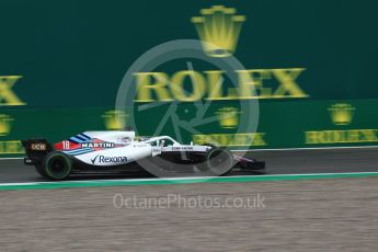 World © Octane Photographic Ltd. Formula 1 – Italian GP - Practice 1. Williams Martini Racing FW41 – Lance Stroll. Autodromo Nazionale di Monza, Monza, Italy. Friday 31st August 2018.