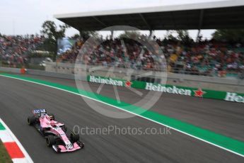 World © Octane Photographic Ltd. Formula 1 – Italian GP - Practice 2. Racing Point Force India VJM11 - Esteban Ocon. Autodromo Nazionale di Monza, Monza, Italy. Friday 31st August 2018.