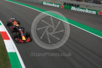 World © Octane Photographic Ltd. Formula 1 – Italian GP - Practice 2. Aston Martin Red Bull Racing TAG Heuer RB14 – Daniel Ricciardo. Autodromo Nazionale di Monza, Monza, Italy. Friday 31st August 2018.