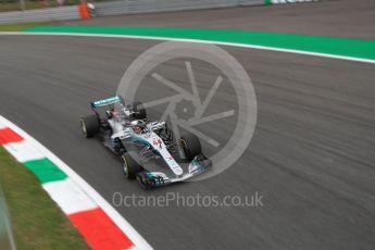 World © Octane Photographic Ltd. Formula 1 – Italian GP - Practice 2. Mercedes AMG Petronas Motorsport AMG F1 W09 EQ Power+ - Lewis Hamilton. Autodromo Nazionale di Monza, Monza, Italy. Friday 31st August 2018.