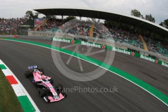 World © Octane Photographic Ltd. Formula 1 – Italian GP - Practice 2. Racing Point Force India VJM11 - Esteban Ocon. Autodromo Nazionale di Monza, Monza, Italy. Friday 31st August 2018.