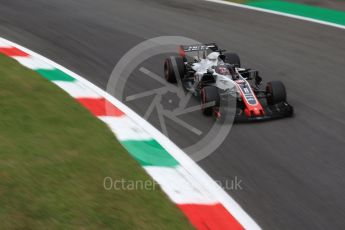 World © Octane Photographic Ltd. Formula 1 – Italian GP - Practice 2. Haas F1 Team VF-18 – Romain Grosjean. Autodromo Nazionale di Monza, Monza, Italy. Friday 31st August 2018.