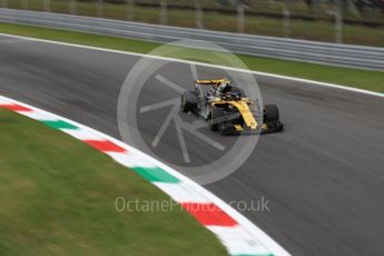 World © Octane Photographic Ltd. Formula 1 – Italian GP - Practice 2. Renault Sport F1 Team RS18 – Carlos Sainz. Autodromo Nazionale di Monza, Monza, Italy. Friday 31st August 2018.