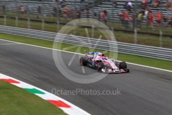 World © Octane Photographic Ltd. Formula 1 – Italian GP - Practice 2. Racing Point Force India VJM11 - Sergio Perez. Autodromo Nazionale di Monza, Monza, Italy. Friday 31st August 2018.