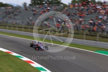 World © Octane Photographic Ltd. Formula 1 – Italian GP - Practice 2. Scuderia Toro Rosso STR13 – Pierre Gasly. Autodromo Nazionale di Monza, Monza, Italy. Friday 31st August 2018.