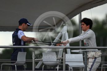 World © Octane Photographic Ltd. Formula 1 – Italian GP - Qualifying. Williams Martini Racing FW41 – Lance Stroll. Autodromo Nazionale di Monza, Monza, Italy. Saturday 1st September 2018.