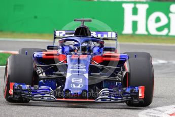 World © Octane Photographic Ltd. Formula 1 – Italian GP - Qualifying. Scuderia Toro Rosso STR13 – Brendon Hartley. Autodromo Nazionale di Monza, Monza, Italy. Saturday 1st September 2018.