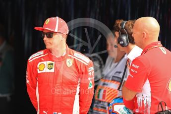 World © Octane Photographic Ltd. Formula 1 – Italian GP - Qualifying. Scuderia Ferrari SF71-H – Kimi Raikkonen. Autodromo Nazionale di Monza, Monza, Italy. Saturday 1st September 2018.