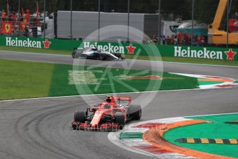 World © Octane Photographic Ltd. Formula 1 – Italian GP - Race. Scuderia Ferrari SF71-H – Kimi Raikkonen. Autodromo Nazionale di Monza, Monza, Italy. Sunday 2nd September 2018.