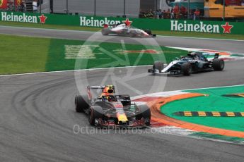 World © Octane Photographic Ltd. Formula 1 – Italian GP - Race. Aston Martin Red Bull Racing TAG Heuer RB14 – Max Verstappen. Autodromo Nazionale di Monza, Monza, Italy. Sunday 2nd September 2018.