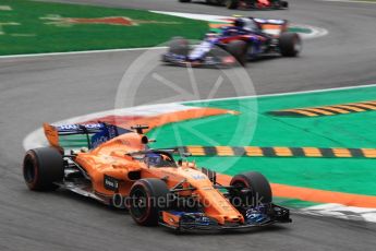 World © Octane Photographic Ltd. Formula 1 – Italian GP - Race. McLaren MCL33 – Fernando Alonso. Autodromo Nazionale di Monza, Monza, Italy. Sunday 2nd September 2018.