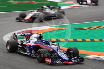 World © Octane Photographic Ltd. Formula 1 – Italian GP - Race. Scuderia Toro Rosso STR13 – Pierre Gasly. Autodromo Nazionale di Monza, Monza, Italy. Sunday 2nd September 2018.