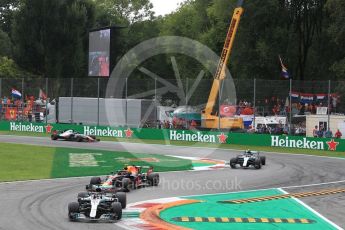 World © Octane Photographic Ltd. Formula 1 – Italian GP - Race. Mercedes AMG Petronas Motorsport AMG F1 W09 EQ Power+ - Lewis Hamilton. Autodromo Nazionale di Monza, Monza, Italy. Sunday 2nd September 2018.