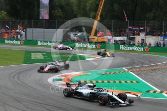 World © Octane Photographic Ltd. Formula 1 – Italian GP - Race. Mercedes AMG Petronas Motorsport AMG F1 W09 EQ Power+ - Valtteri Bottas. Autodromo Nazionale di Monza, Monza, Italy. Sunday 2nd September 2018.