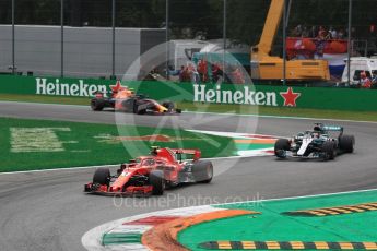 World © Octane Photographic Ltd. Formula 1 – Italian GP - Race. Scuderia Ferrari SF71-H – Kimi Raikkonen. Autodromo Nazionale di Monza, Monza, Italy. Sunday 2nd September 2018.