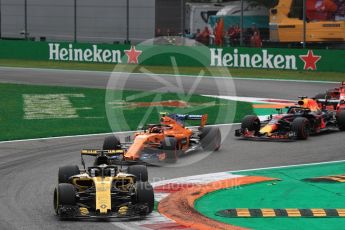 World © Octane Photographic Ltd. Formula 1 – Italian GP - Race. Renault Sport F1 Team RS18 – Nico Hulkenberg. Autodromo Nazionale di Monza, Monza, Italy. Sunday 2nd September 2018.